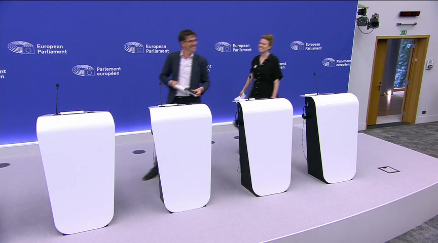 Greens/EFA press briefing by Bas EICKHOUT (Greens/EFA, NL) and Terry REINTKE (Greens/EFA, DE), Greens/EFA Group Co-Presidents